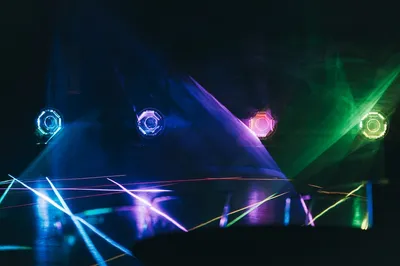 lighting at Aura Events Center